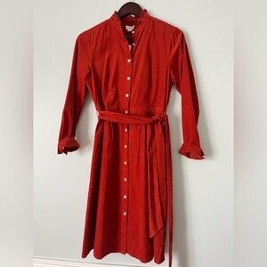 NWT J. Crew corduroy dress